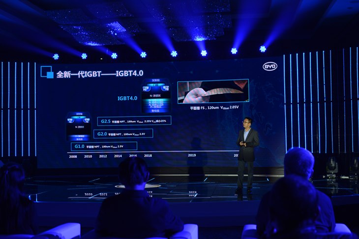 比亞迪車規(guī)級(jí)IGBT4.0 為電動(dòng)車裝上“中國芯”